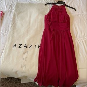 Azazie Bonnie Burgandy A4 Bridesmaids Dress